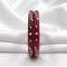 Ruby Blossom Designer Bangles