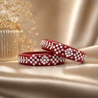 Regal Ruby Designer Bangles