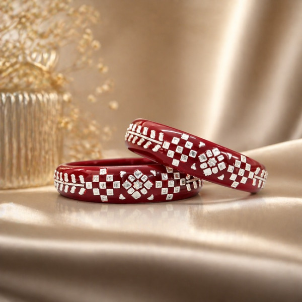 Regal Ruby Designer Bangles