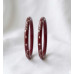 Elegant Red Pattern Bangles