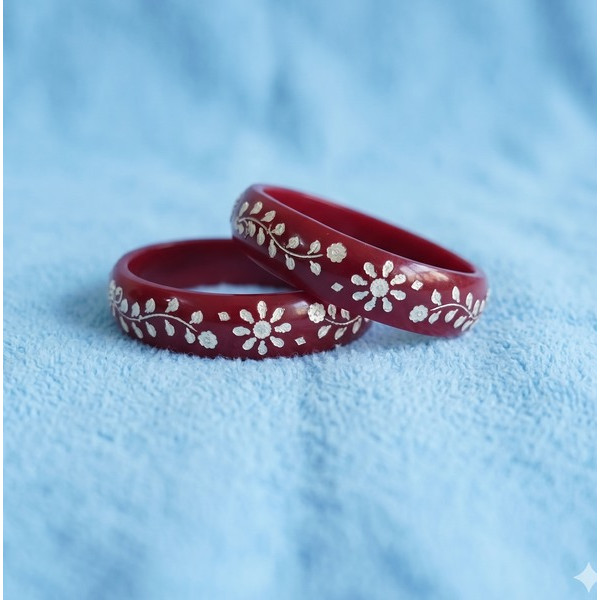 Sapphire Bloom Traditional Bracelet