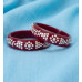 Midnight Silver Inlay Couple pola bangels