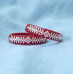 Royal Red Ethnic Fusion Bracelet