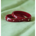 Royal Red Ethnic Fusion Bracelet