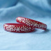 Silver Vine Pattern Bridal Bangles