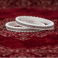 Ivory Elegance Bangle Set