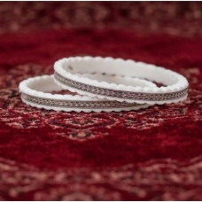 Ivory Elegance Bangle Set