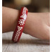 Festive Scarlet Art Bangles