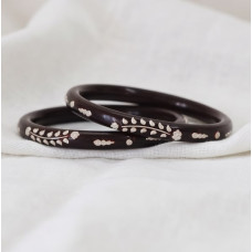 Classic Ruby Touch Bangles