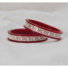 Ruby Elegance Designer Bangle