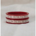 Ruby Elegance Designer Bangle
