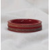 Regal Red Filigree Bracelet