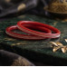 Ruby Glow Designer Bangles