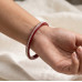 Elegant Crimson Edge Bangles