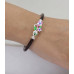 Tricolor Unity Loop Bracelet