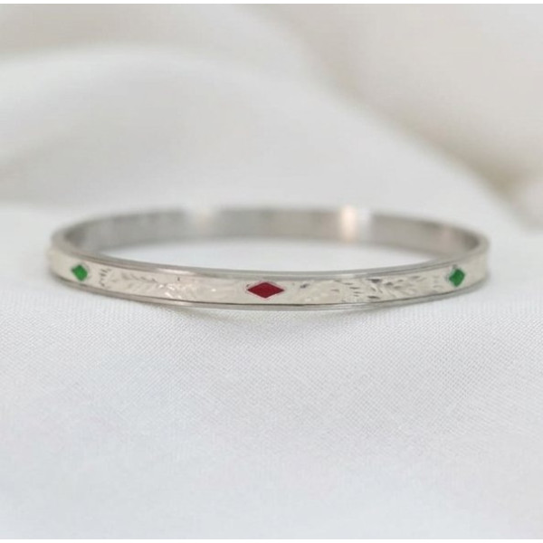 Crimson Grove Bangle