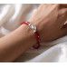 Crimson Bloom Silver Kada