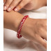 Ruby Vine Artisan Bangle