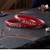 Scarlet Elegance Handcrafted Bracelet