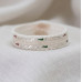 Silver Vine Twist Couple Rings