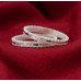 Silver Vine Twist Couple Rings