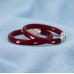 Crimson Leaf Elegance Bangles