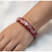 Crimson Vine Lac Bangles