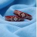 Velvet Red Ethnic Kada Set