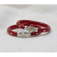 Cherry Blossom Lac Bracelet Set