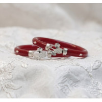 Royal Crimson Festive Bangles