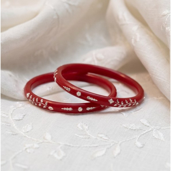 Garnet Grace Embellished Bangles