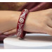 Ruby Blossom Bangles