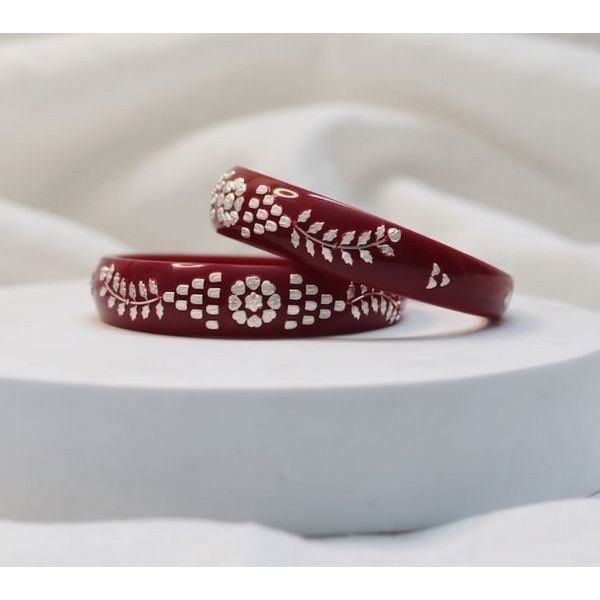 Ruby Blossom Bangles