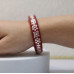 Crimson Bloom Bangles