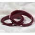 Royal Floral Silver Pola Bangles
