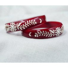 Designer Bengali Wedding Silver Pola