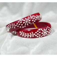 Ruby Bloom Silver Pola