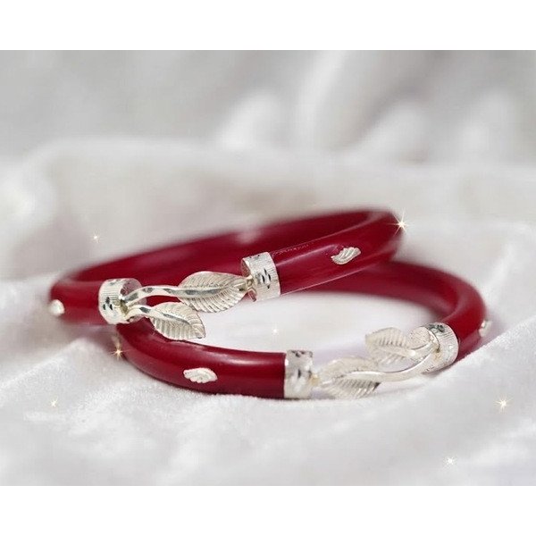 Floral Vine Designer Silver Pola