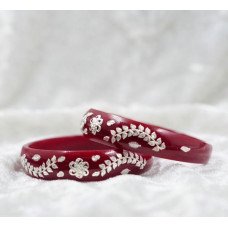 Crimson Leaf Silver Pola 