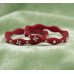 Silver Blossom Red Pola