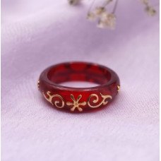 Golden Petal Resin Band Golden Petal Resin Band
