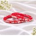 Red and Silver Bangles