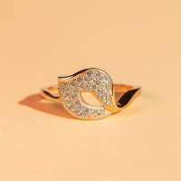 Luxury Rose Gold Cocktail Ring