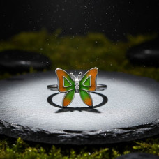 Butterfly Bliss Silver Ring