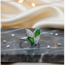 Charming Butterfly Duo Ring