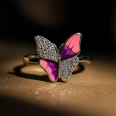 Colorwave Butterfly Ring