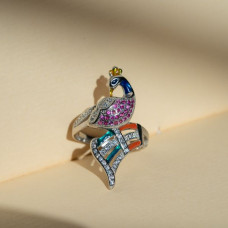 Peacock Majesty Ring