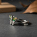 Green Butterfly Ring