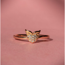 Eternal Winged Heart Ring