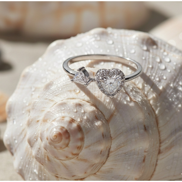 Eternal Heart Duo Ring